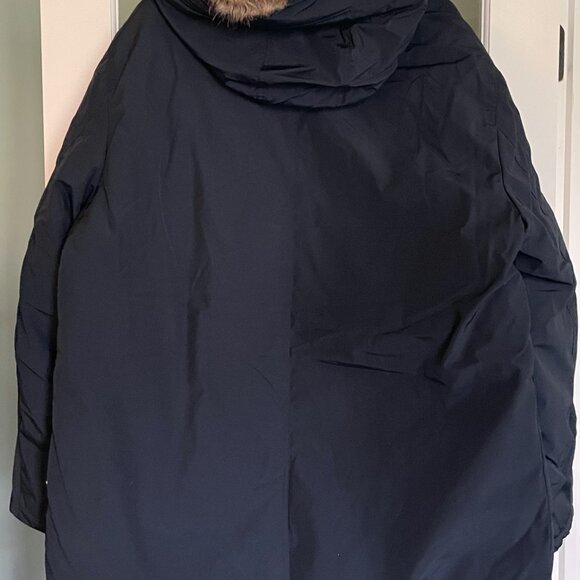 NWT Michael Kors Hooded Snorkel Parka Men's Navy Blue Size XXL $395 - Picture 7 of 11